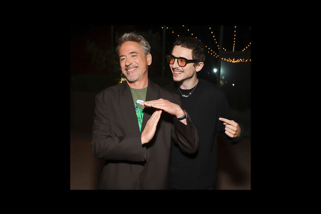 Robert Downey Jr. hails Timothee Chalamet's "generation-defining performance" in 'Marty Supreme, teases "Dunesday" clash