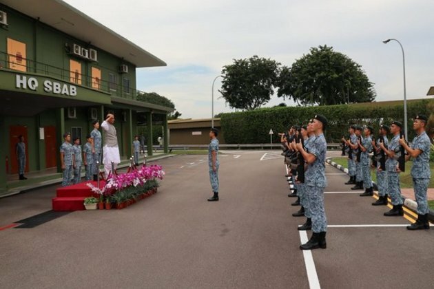 Singapore: Rajnath Singh visits Sembawang Air Base