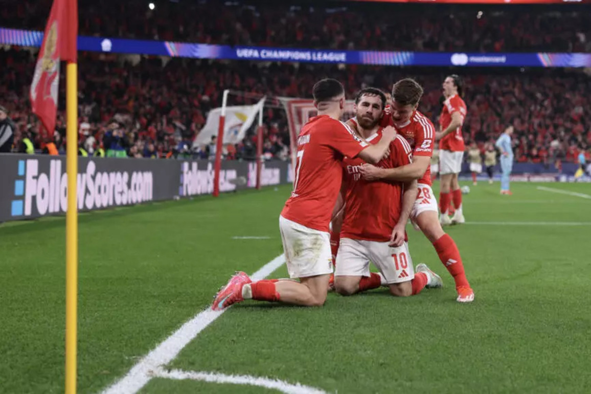 Champions League: Benfica see off Monaco to reach last 16