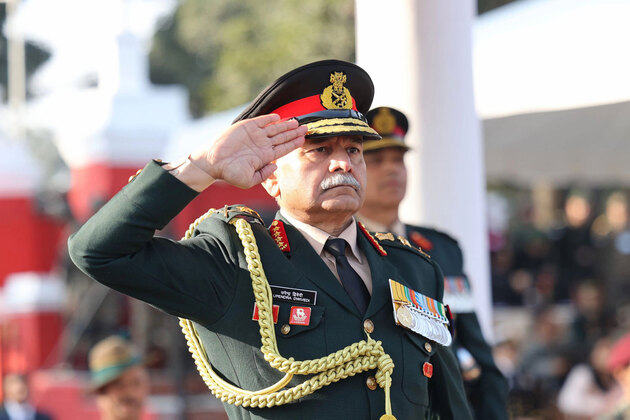 COAS General Upendra Dwivedi reviews Passing Out Parade at Indian Military Academy in Dehradun