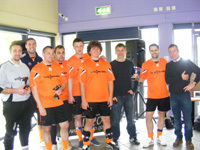 PTS hits the pitch for Cancer Research UK