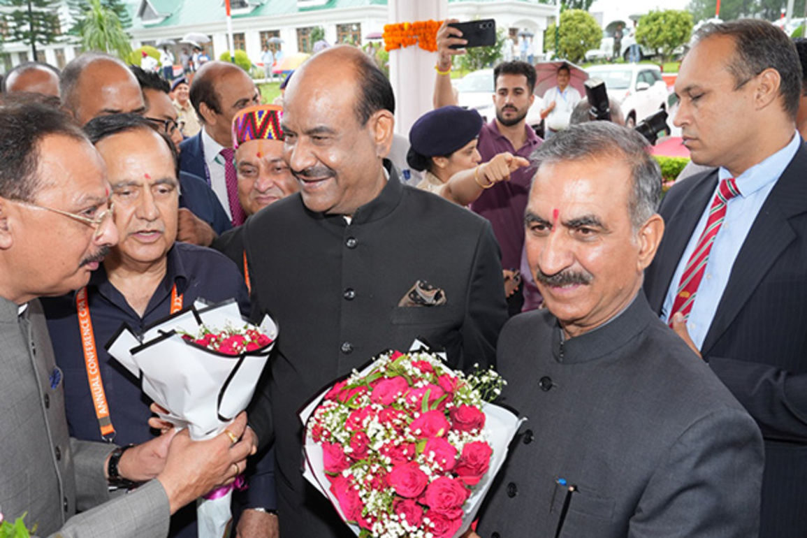 Lok Sabha Speaker Om Birla inaugurates two-day annual conference of Commonwealth Parliamentary Association Zone-2 at Tapovan