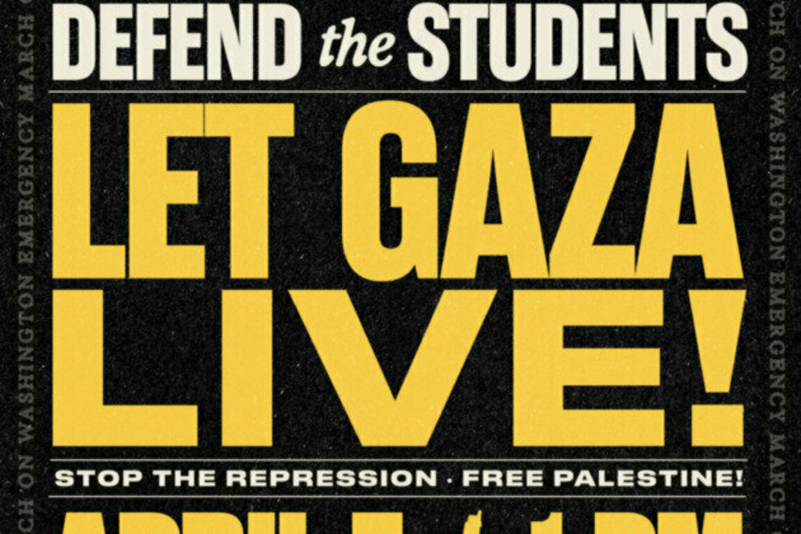 Buses from 30+ Cities Traveling to DC for April 5 Palestine Protest, Organizers Announce Gathering Location: 3rd and Pennsylvania NW and 3rd St SW