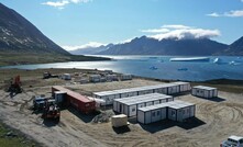 Amaroq Mineral's Nalunaq camp, Greenland