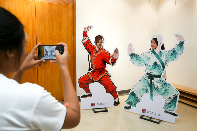 MYANMAR-YANGON-CHINA-MYANMAR-WUSHU EXCHANGE EVENT