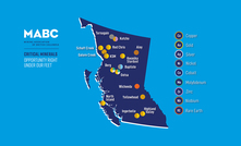 BC Critcal minerals map 