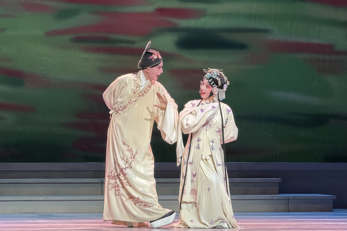 CHINA-TAIWAN-COLLEGE STUDENTS-KUNQU OPERA (CN)