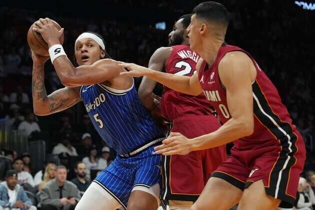 Paolo Banchero's double-double leads Magic over Heat