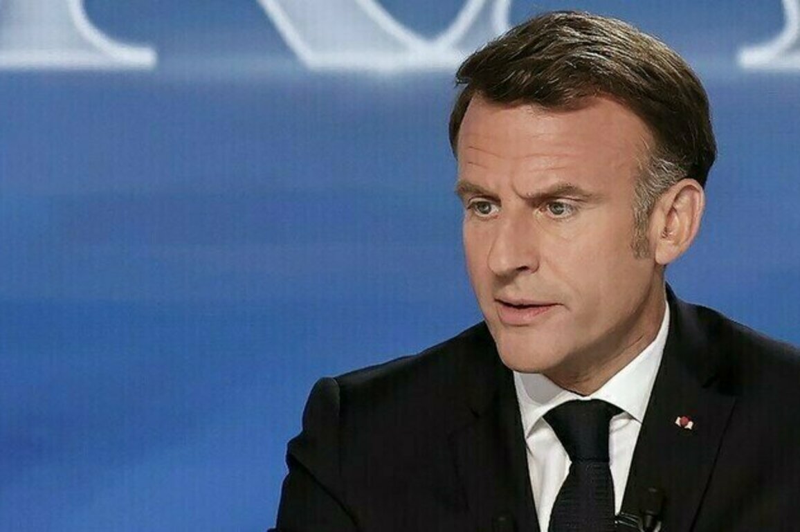 France cant give Ukraine any more arms  Macron
