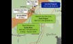  The location of High Tide Resources’ Iron Bull deposit at its Labrador West project in Quebec