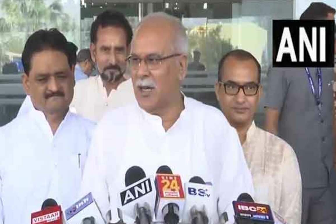 Triple-engine only by name: Bhupesh Baghel slams Chhattisgarh government