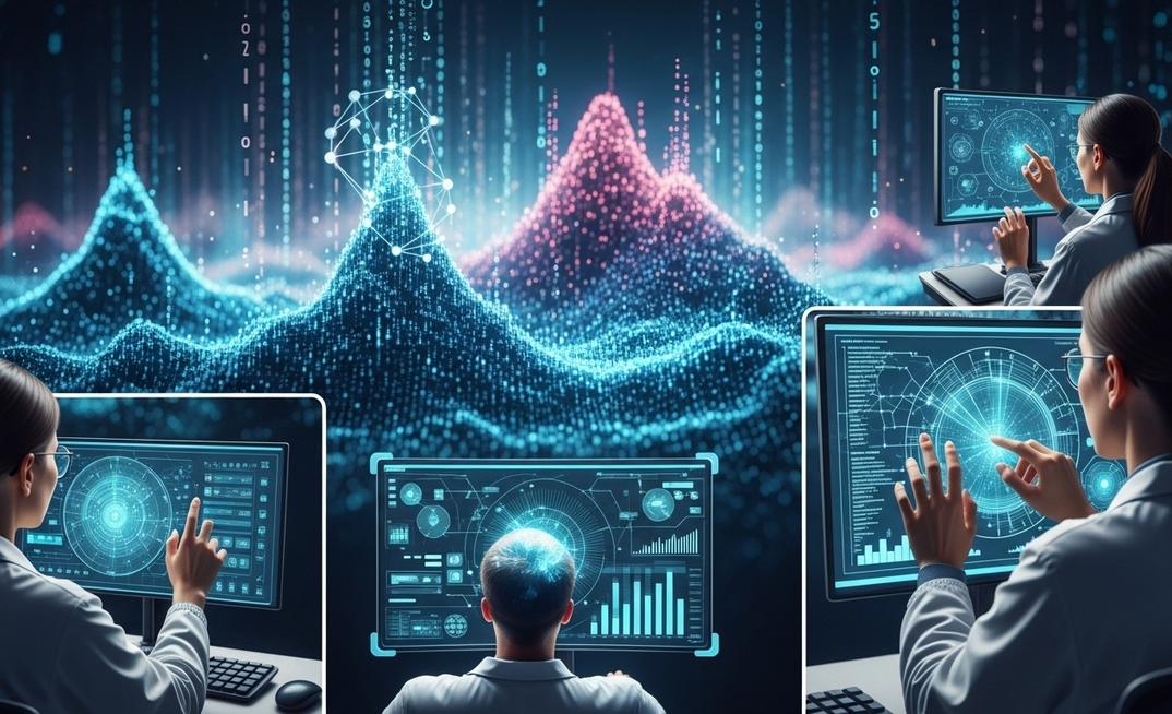 Ciência de dados digitalização bancos de dados