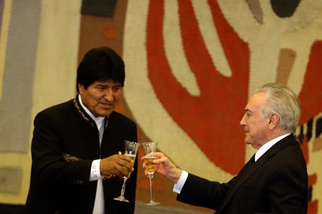 Brazil and Bolivia sign defense and transport deals