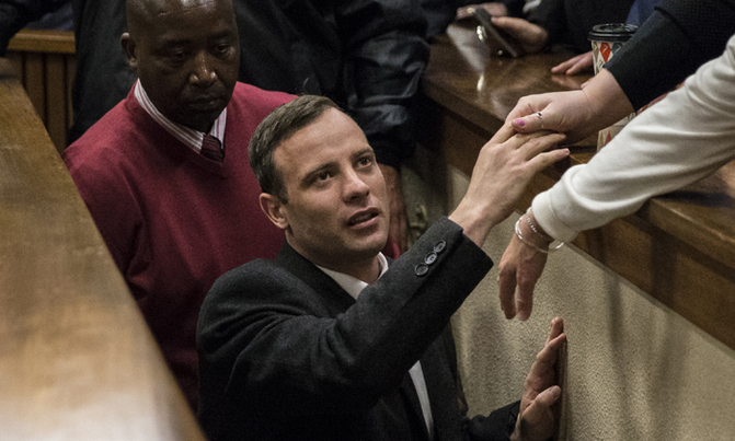 Pistorius in prison single room cell Pistorius in prison single room cell