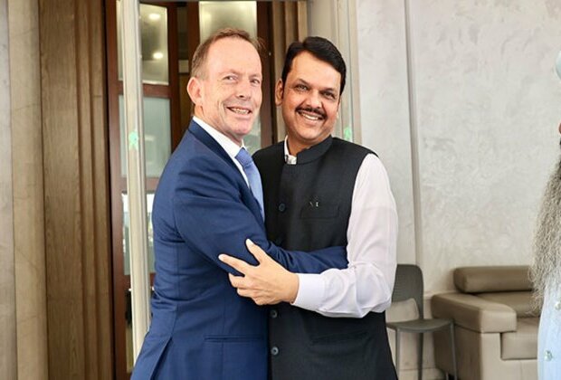 Former Australian PM Tony Abbott calls on Devendra Fadnavis, discusses ways to strengthen trade with Maharashtra