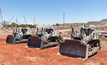 The Liebherr PR 776 dozers 