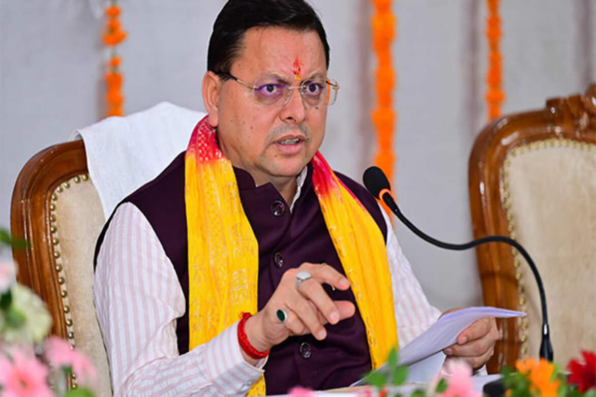 Uttarakhand CM Dhami directs officials to complete construction works on time