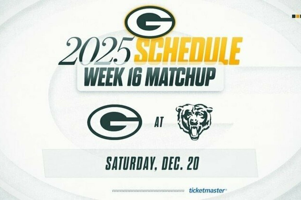 Packers to play at Chicago on Saturday, Dec. 20