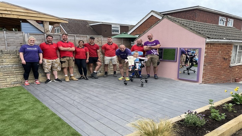 Ultra Decking partner with charity to change children's lives