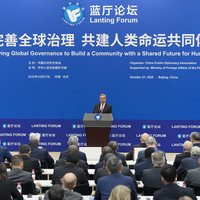 CHINA-BEIJING-WANG YI-LANTING FORUM (CN)