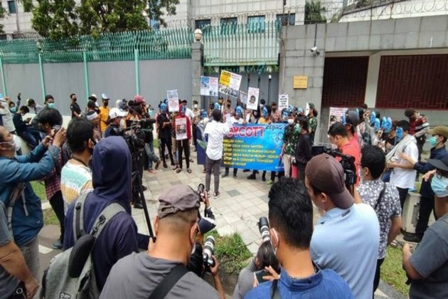 Students in Indonesia hold anti-China protest, demand boycott of 2022 Beijing Winter Olympics