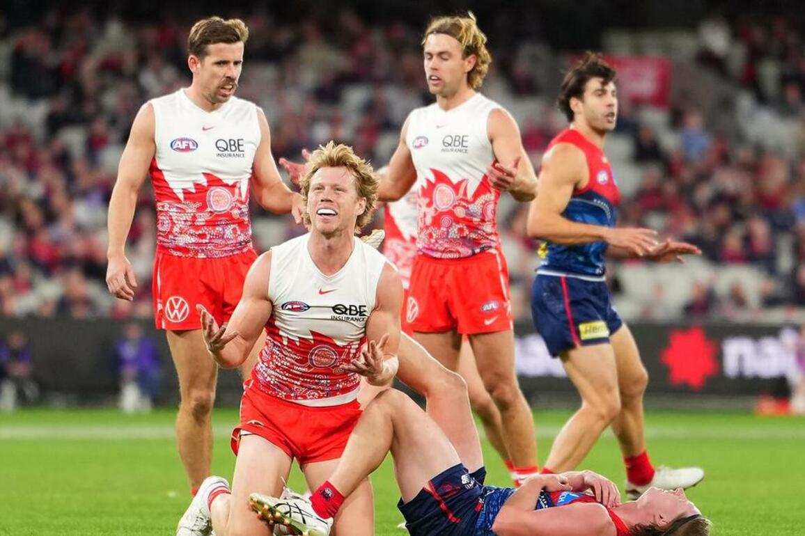 Mills banned for one game, adding to Swans' AFL woes