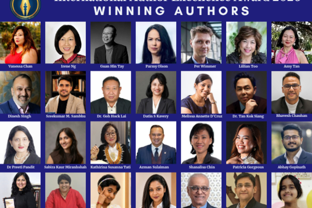 International Author Excellence Awards 2026 Honours Outstanding Authors in Kuala Lumpur, Malaysia