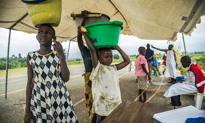 'Huge challenge' to halt DR Congo Ebola outbreak : Red Cross 'Huge challenge' to halt DR Congo Ebola outbreak : Red Cross