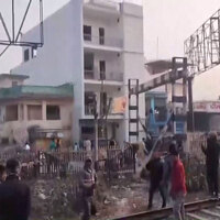 Uttarakhand: Protest turns violent in Rishikesh as locals block railway tracks, pelt stones; opposing Forest Dept's survey