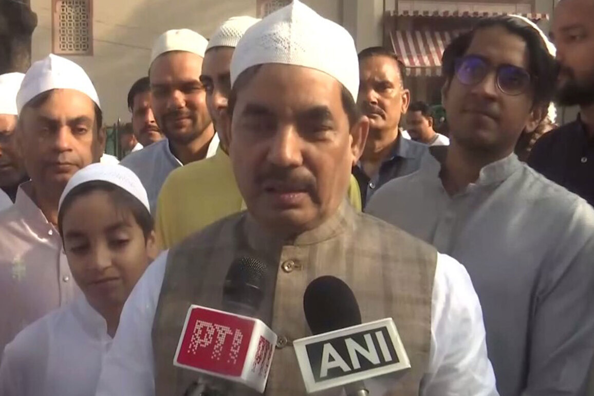 BJP national spokesperson Syed Shahnawaz Hussain extends hopes of harmony on Eid
