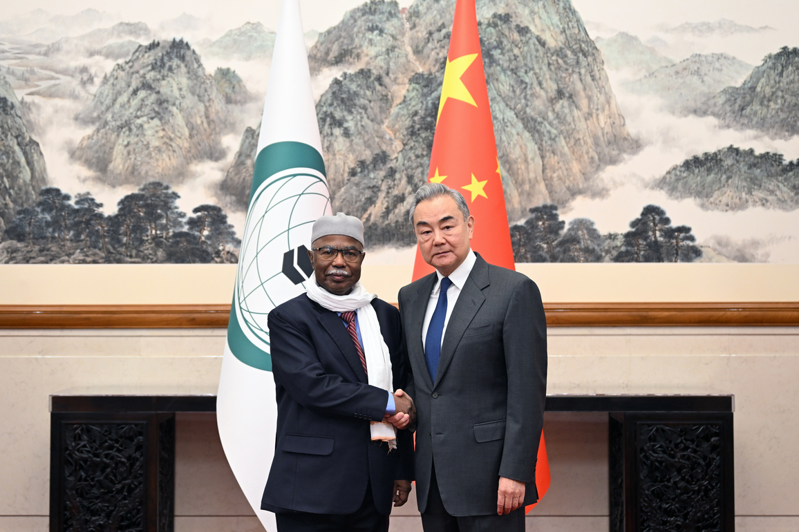 CHINA-BEIJING-WANG YI-OIC-SECRETARY-GENERAL-TALKS (CN)