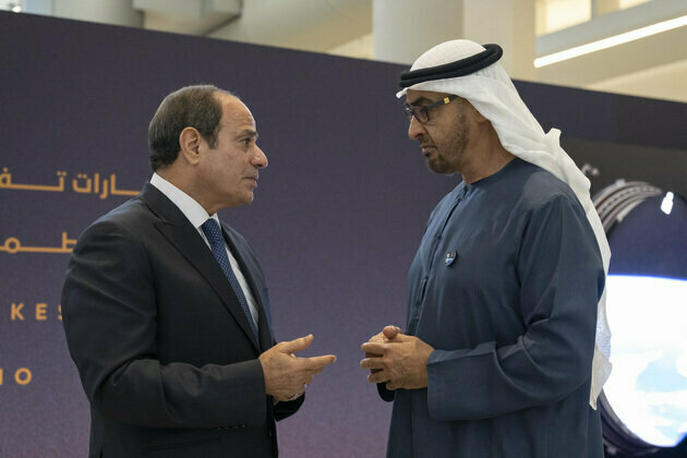 UAE, Egyptian Presidents discuss bilateral cooperation, regional developments