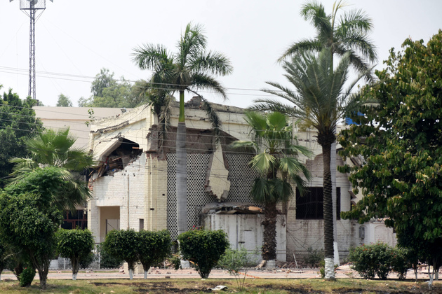 PAKISTAN-MURIDKE-INDIA-ATTACK-DAMAGE