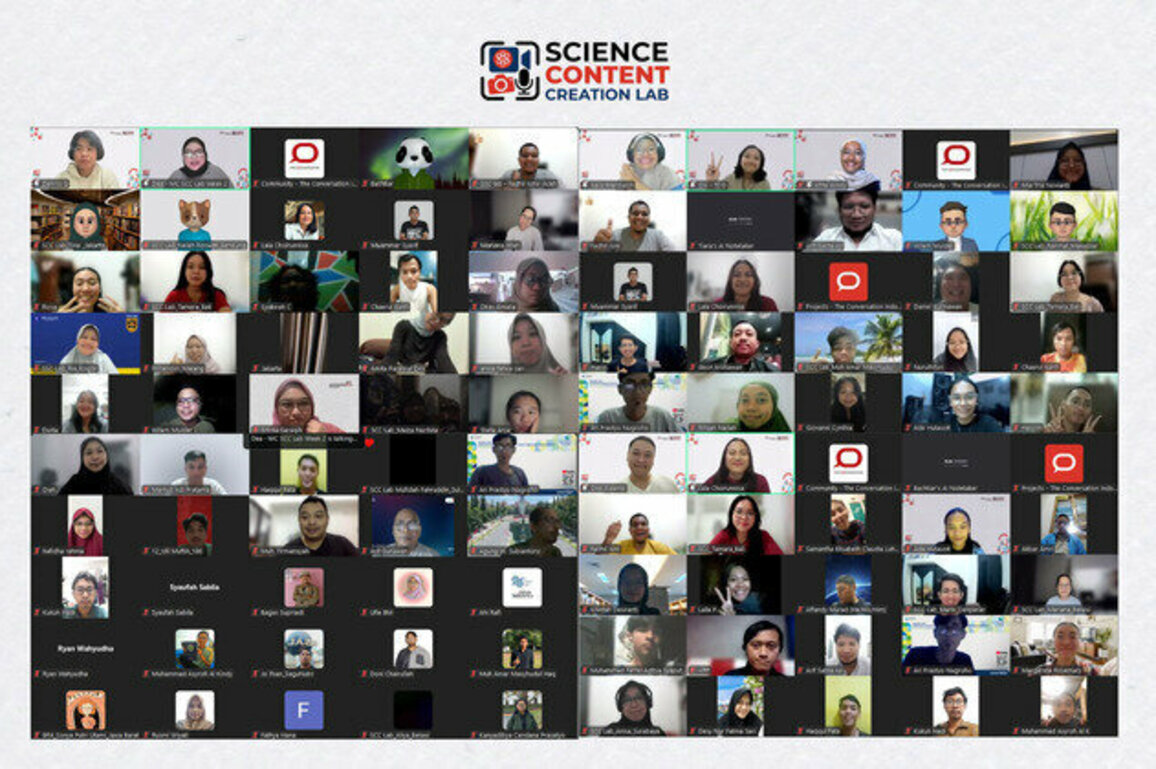 Science Content Creation Lab: Menguatkan gelombang baru komunikator sains di Indonesia