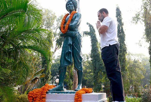 Nyay Yatra: Rahul Gandhi pays tributes to tribal leader Birsa Munda in Jharkhand