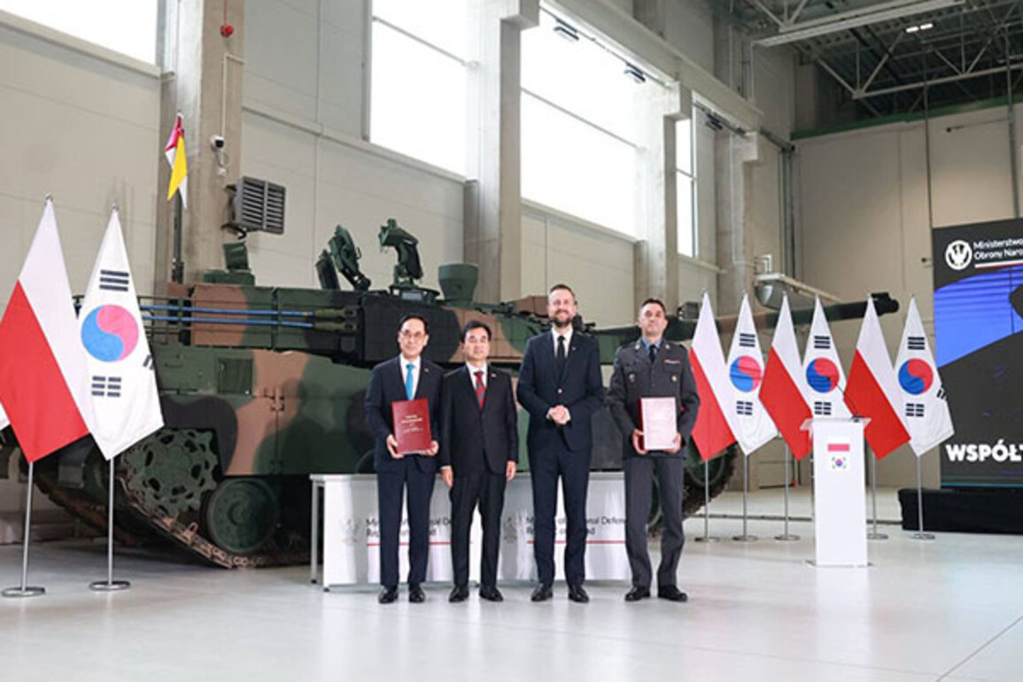 Poland signs USD 6.5 billion deal with South Korea for K2 tanks