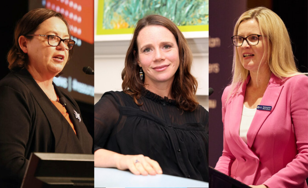 (L-R) Madeleine King, Jo Shulman and Samantha McCulloch