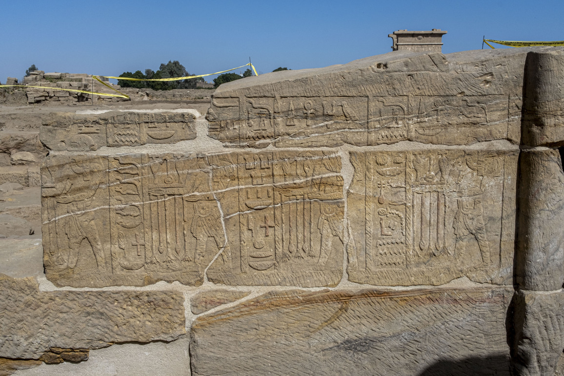 EGYPT-LUXOR-EGYPTIAN-CHINESE ARCHAEOLOGICAL MISSION-DISCOVERY