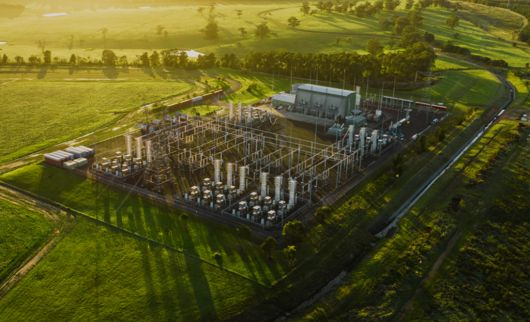George Town Converter Station, which is located in northern Tasmania and is part of the Basslink interconnector infrastructure.