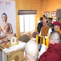 Sacred relics of Lord Buddha arrive in Leh for public exposition, LG Vinai Kumar Saxena calls it historic occasion