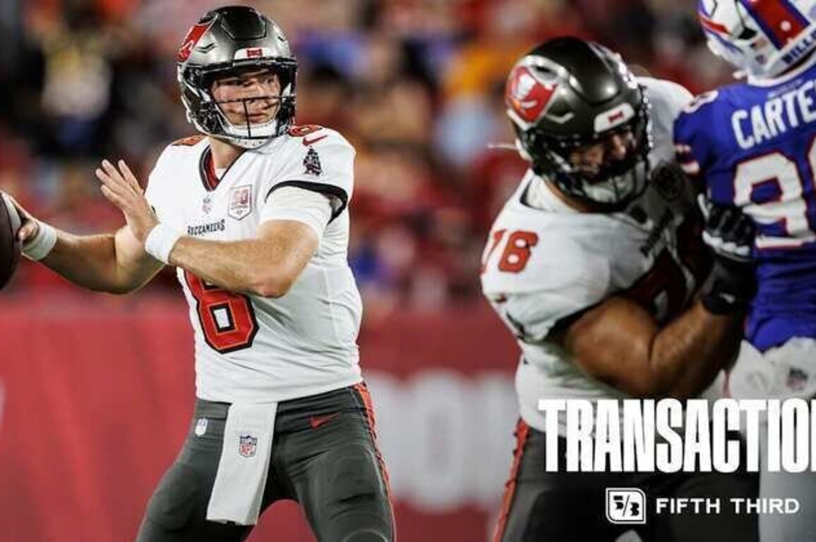 Bucs Elevate Connor Bazelak, Mohamed Kamara for Saints Game