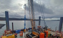 LDD is providing drilling services to George Leslie on the Kennacraig Port upgrade project in Scotland Credit: Acteon