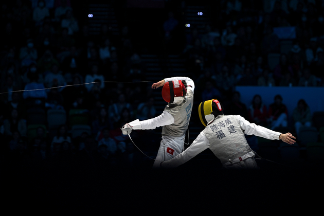 (SP)CHINA-15TH NATIONAL GAMES-FENCING-MEN'S FOIL-TEAM-FINAL (CN)