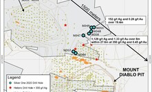  Silver One Resources has reported on its drill programme at its Candelaria project in Nevada, USA