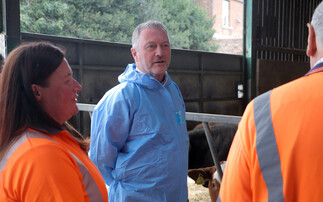 Defra Secretary visits farmers in restricted bluetongue zone