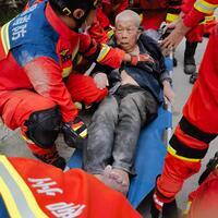 Update: 2 dead, 91-year-old man rescued after 5.2-magnitude quake strikes south China's Guangxi
