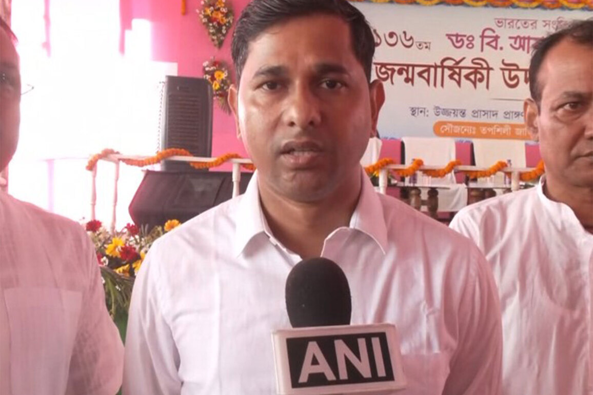 "Source of inspiration for all": Tripura Minister pays tribute to BR Ambedkar on his 135th birth anniversary
