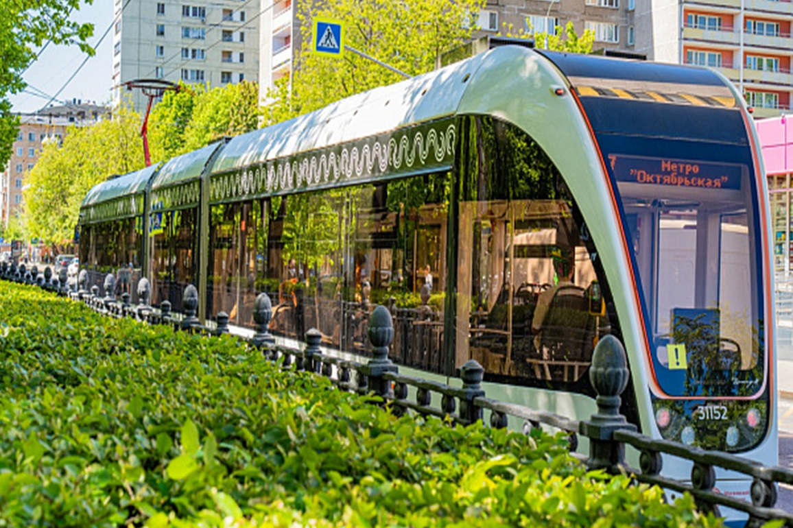 Moscow launches Russia's First AI-powered autonomous tram for passengers