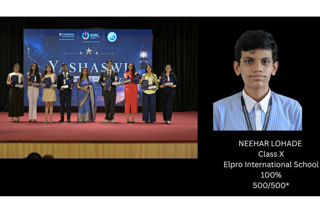 Elpro International School Celebrates Remarkable CBSE Class 10 Results with a Perfect 500/500