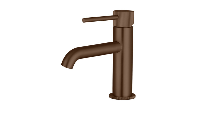 Frontline Bathrooms introduces Mineral Flute brassware collection